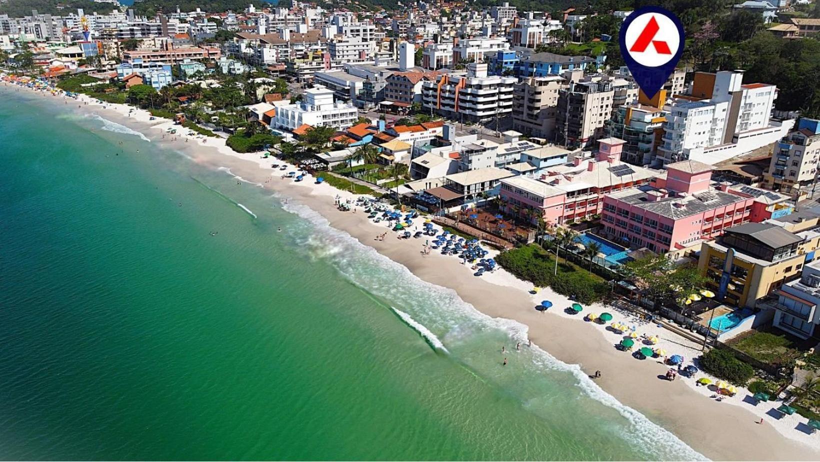 1053 - Praia De Bombinhas Locacao De Temporada - Residencial Egidio Pinheiro Apto 302 B מראה חיצוני תמונה